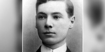 Edgar Andrew, cordobés que murió en el hundimiento del Titanic en 1912.