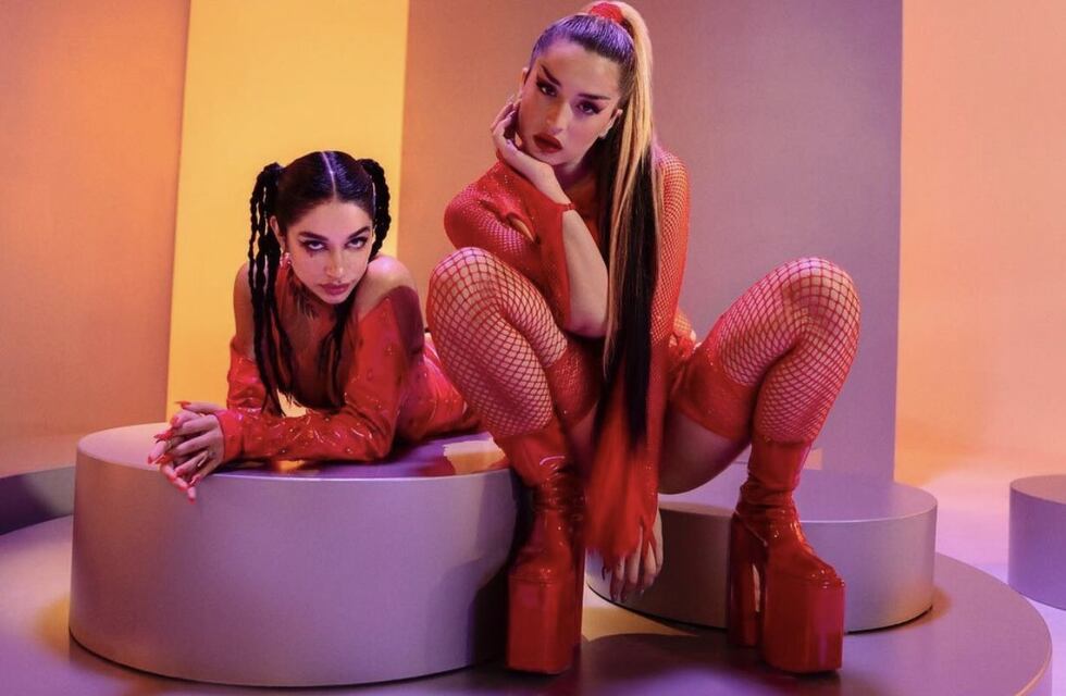 María Becerra compartió un video de los ensayos de baile de “Discoteka” junto a Lola Índigo