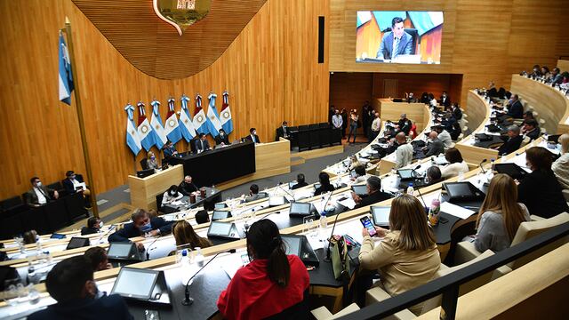 Cordoba el 22 de September de 2021 vuelta a la presencialidad en la legislatura de cordoba sesion Foto: Pedro Castillo