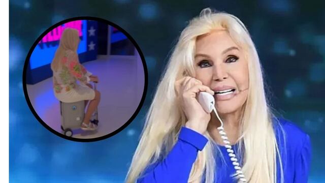 Susana Giménez y una valija viral