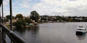 Día nublado en Carlos Paz.