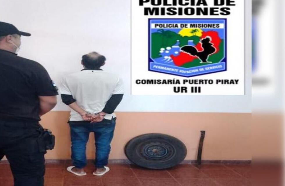Recuperaron elementos robados en Montecarlo y detuvieron a un sujeto en Puerto Piray