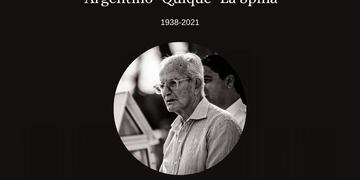Argentino “Quique” La Spina, quien fue uno de los fundadores y Presidente en varios periodos del Cuartel de Bomberos de la Ciudad de Pérez.