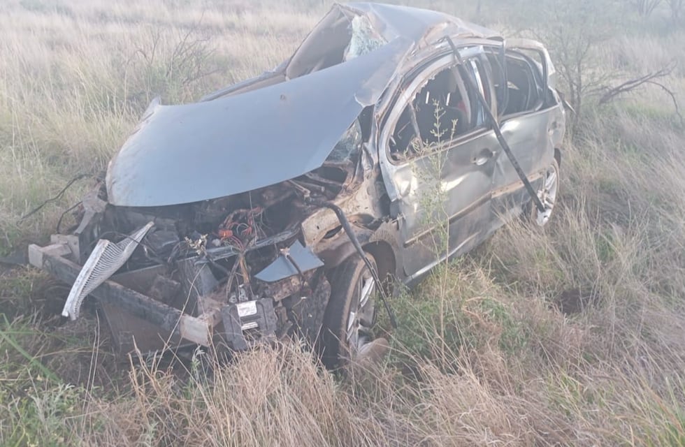 Falleció un automovilista que volcó en Córdoba junto a tres acompañantes