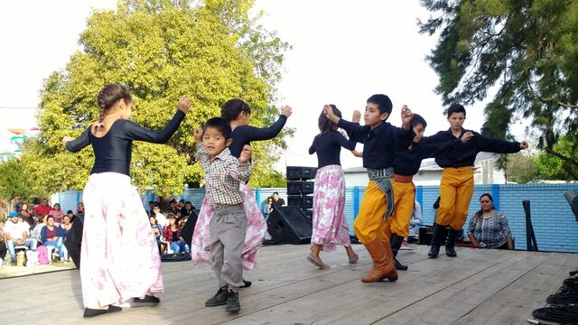Festejos populares en el barrio Villa del Parque