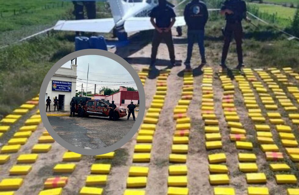 Aterrizaje de emergencia en Ibicuy: ¿quienes son los tripulantes que trasladan más de 350 paquetes de cocaína?