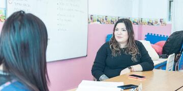 Belén Molina visitó la escuela especial “Kayú Chenén”