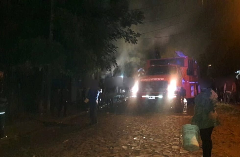 Se incendiaron dos viviendas en Itaembé Miní