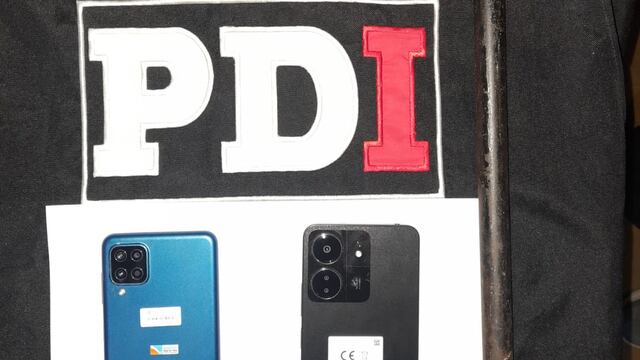 Los celulares recuperados en Sunchales