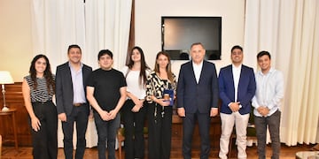 Una importante reunión en el ministerio de Gobierno y Justicia