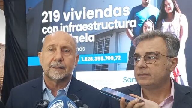 Omar Perotti anunció que el acueducto hasta Rafaela seguirá hacia Sunchales y Ataliva
