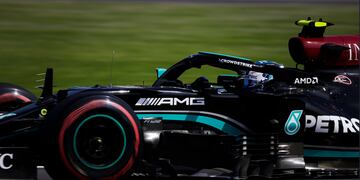 Bottas dominó el sprint en San Pablo.