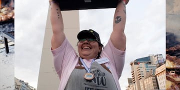 Natalí Suárez Pardo, la puntana que se consagró como la mejor asadora del país.