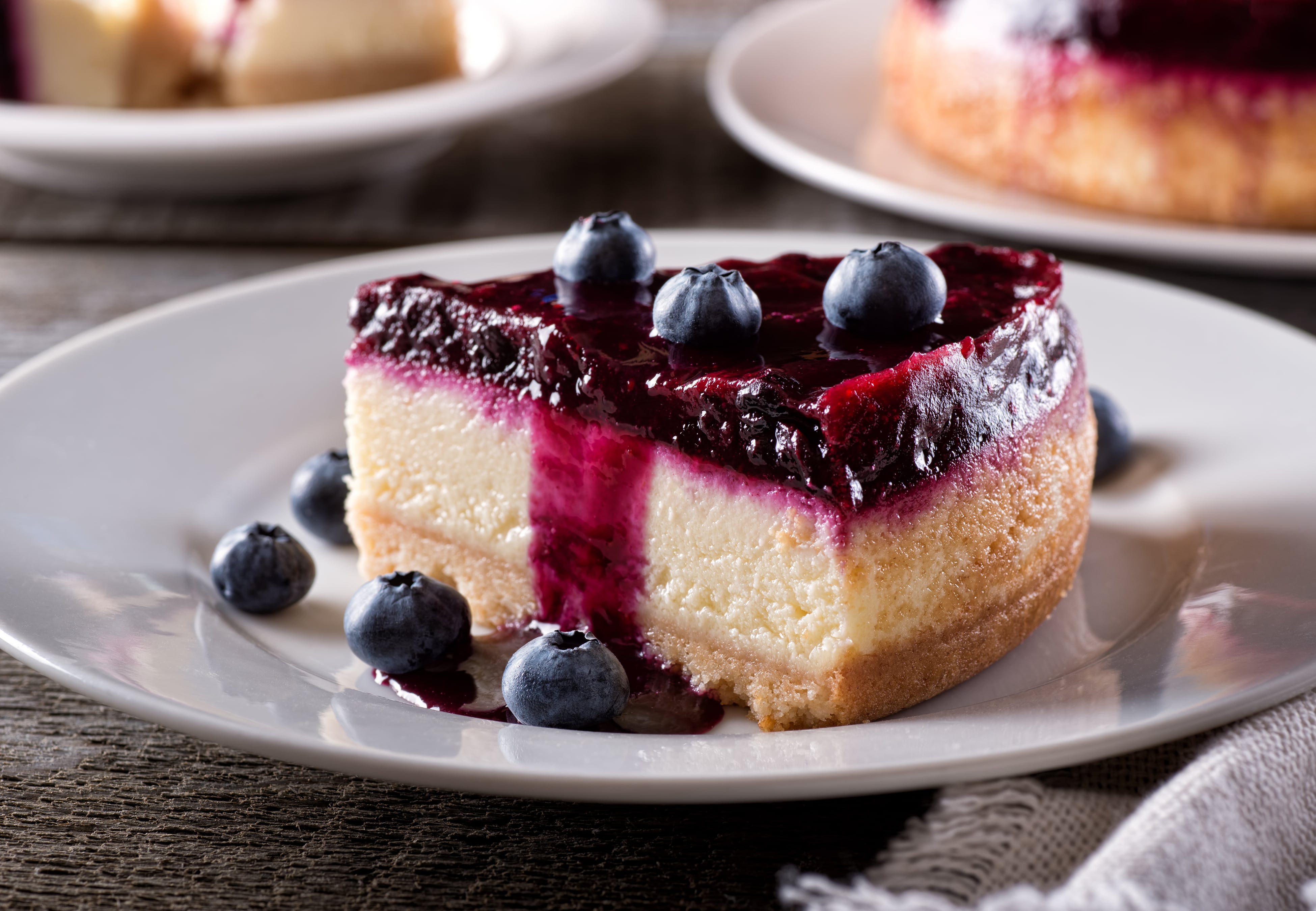 Cheesecake de frutos rojos estilo NY.
