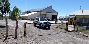 Predio del GIRSU, la cubierta sanitaria en Malargüe.