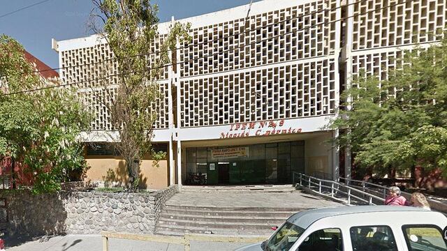 COLEGIO COPÉRNICO. Donde ocurrió la agresión (Captura de Google Street View).
