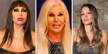 El picante comentario de Moria Casán para definir a Pampita y Susana Giménez: “Dos mono...”