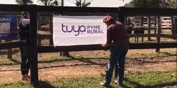 Tuya Pyme Rural estará presente en los remates a cargo del consignatario Ivan O`Farrel del jueves 26 de agosto en el predio de Sanidad de Santa Sylvina y el martes 31 de agosto en el remate televisado por canal Rural a las 14 hs.
