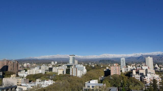 Fin de semana fresco en Mendoza.