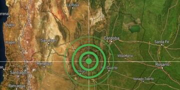 Temblor con epicentro en San Luis.