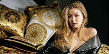 Gigi Hadid conquistó a sus fanáticos con sus recuerdos. Foto: Instagram Versace