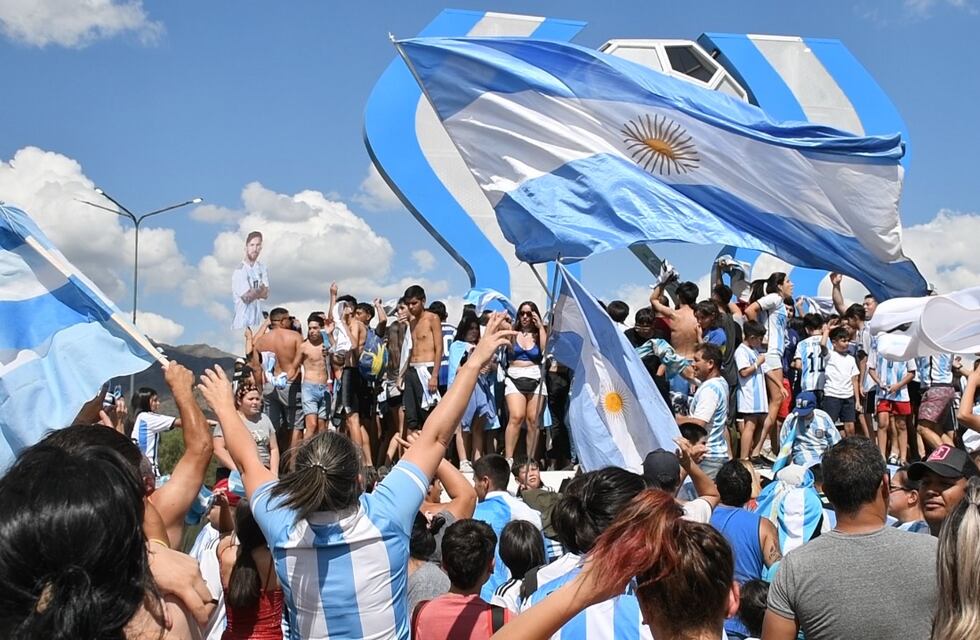 Las mejores imágenes de los festejos en San Luis por Argentina campeón