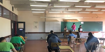La Facultad de Ciencia Política es una de las casas de estuvio afectadas por la medida de fuerza.