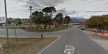 Ruta Nacional 38. Villa Parque Síquiman.