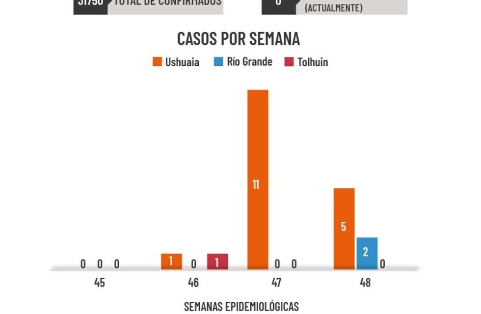 Covid-19: Informe de la situación en Tierra del Fuego