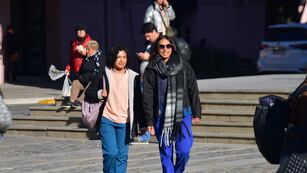 Jornada de viento, sol y frío en la ciudad de Córdoba. (Pedro Castillo / La Voz)