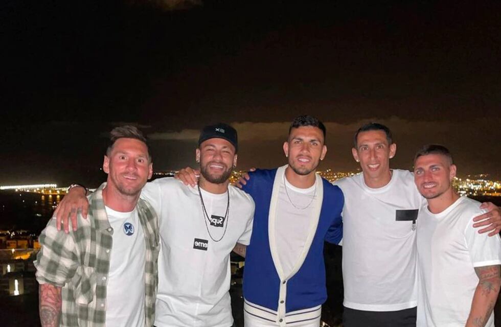 Lionel Messi explicó la foto con los jugadores del PSG en su despedida del Barcelona