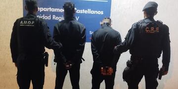 Los dos detenidos en Sunchales