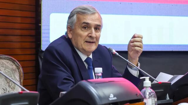 Gerardo Morales, gobernador de Jujuy y precandidato presidencial por la UCR.