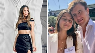 Le sigue los pasos a Pampita: Delfina, la hija de Roberto García Moritan, debutó como modelo de pasarela.