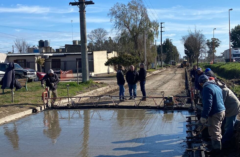 Tres Arroyos: Werner Nickel del Movimiento Vecinal Renovación garantiza la continuidad de las obras en ejecución