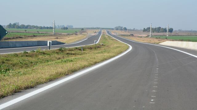 En agosto habilitan el tránsito en la Variante Rafaela de la autopista de la ruta nacional 34