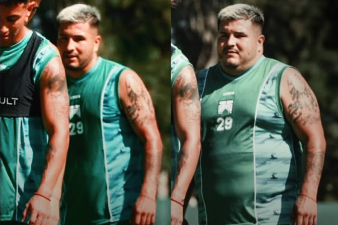 La foto falsa de Enzo Hoyos que se viralizó (Twitter)