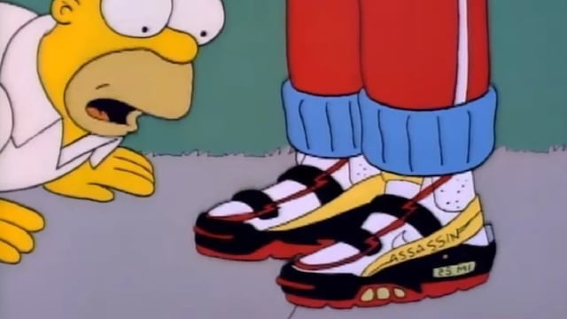 Adidas creó zapatillas basadas en Los Simpsón