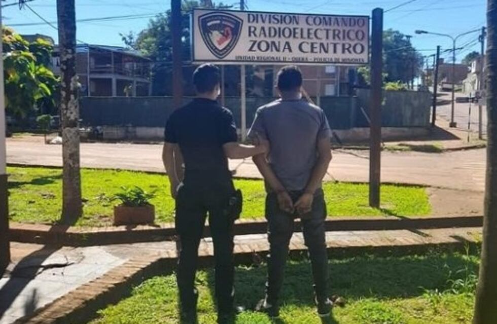 Un joven fue detenido en Oberá tras sustraer objetos de valor