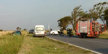 El trágico accidente ocurrió sobre la Ruta 188 en la Pampa y ambas familias son oriundas de Mendoza. Gentileza