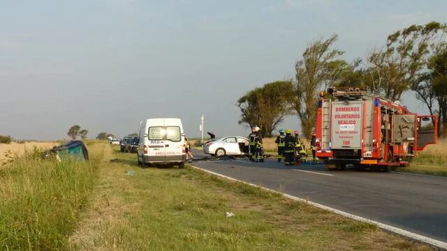 El trágico accidente ocurrió sobre la Ruta 188 en la Pampa y ambas familias son oriundas de Mendoza. Gentileza