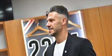 El cordobés Martín Demichelis, flamante entrenador de River, confía en la selección nacional de cara al Mundial. (@RiverPlate)