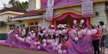 Realizarán charlas en el marco del mes de lucha contra el cáncer de mama en Puerto Iguazú.