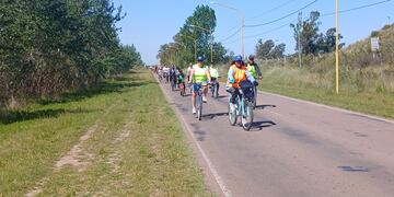 Punta Alta: gran bicicleteada comunitaria