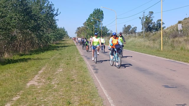 Punta Alta: gran bicicleteada comunitaria