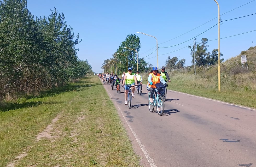 Punta Alta: gran bicicleteada comunitaria