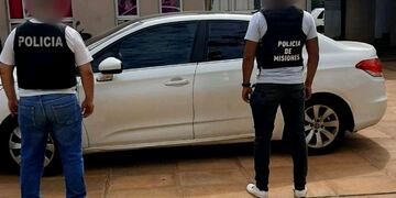 El automóvil Citroën C4 Lounge que fue robado en noviembre del año 2017 en Capital Federal.