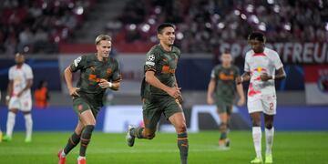 Un error del arquero del Leipzig puso en ventaja al Shakhtar. Foto: @FCShakhtar