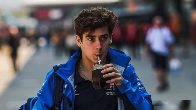 Franco Colapinto generó polémica entre Argentina y Uruguay. (@francolapinto)