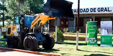 General Urquiza: el municipio adquirió una moderna maquinaria vial